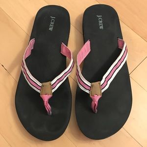J. Crew flip flop.